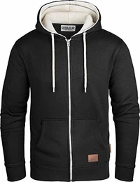 Herren Kapuzenjacke schwarz, M, GEC491