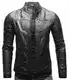 Crone Epic Herren Lederjacke Cleane Basic Leder Jacke in vielen Varianten und Farben (M, Black Summer (Perforiert))