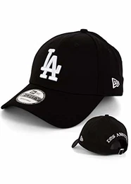 Baseball Cap Basecap Herren Limited Edition mit Extra Team Stickerei auf Rückseite NFL, NBA, MBA Mütze 9Forty Snapback Yankees, Bulls, Dodgers, Lakers, Sox (LA Dodgers Black V2)