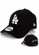 New Era Baseball Cap Basecap Herren Limited Edition mit Extra Team Stickerei auf Rückseite NFL, NBA, MBA Mütze 9Forty Snapback Yankees, Bulls, Dodgers, Lakers, Sox (LA Dodgers Black V2)