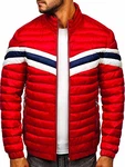 BOLF Herren Übergangsjacke Style Nature (4D4) Rot (4D4)