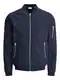 Herren Jack & Jones Leichte Bomber Jacke Plus Size   College Übergangs Blouson   Große Übergrößen JJERUSH, Farben:Blau-2, Größe Jacken:XXL