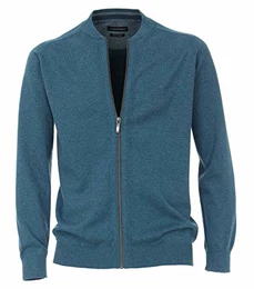 Strickjacken Uni M Dunkles Türkis