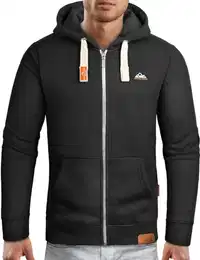 Herren Kapuzenpullover schwarz, M, GEC022