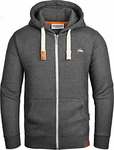 Grin&Bear Herren Kapuzenpullover (GEC022) anthrazit (GEC022)