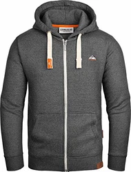 Grin&Bear Herren Kapuzenpullover (GEC022) anthrazit (GEC022)