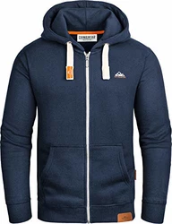 Grin&Bear Herren Kapuzenpullover (GEC022) Marineblau (GEC022)