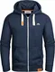 Grin&Bear Herren Kapuzenpullover Navy, M, GEC022