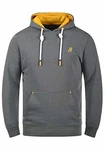 !Solid Kapuzenpullover Hoodie Kenan Grey Melange