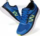 WHITIN Laufschuhe Herren Sportschuhe Straßenlaufschuhe Joggingschuhe Turnschuhe Walkingschuhe Fitness Schuhe Gym Traillauf Schuhe Outdoor Leichte Atmungsaktiv Sneaker Blau 43 EU