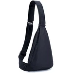 CLAPE Anti-Diebstahl Sling Bag Wasserdichte Crossbody Bag Schwarz