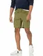 Amazon Essentials elastischer Taille Cargo-Shorts, Olivgrün, M