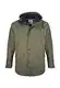 MADSea Herren Regenjacke Friesennerz warm mit Fleece gefüttert, Größe:L, Farbe:oliv