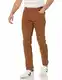 Amazon Essentials Herren Stretchjeans, Schmale Passform, Dunkles Khakibraun, 32W / 32L