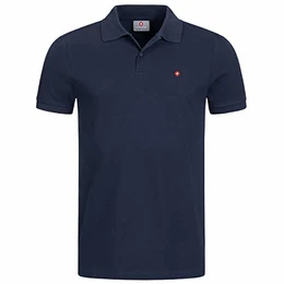 29A3 Waliss Herren Poloshirt Dunkelblau Gr. M