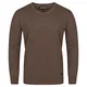 riverso Herren Pullover RIVEmil V-Neck Basic Strickpullover Organic Cotton Bio 100% Baumwolle Feinstrick Pulli Sweater Langarm Einfarbig Braun S, Größe:S, Farbe:Brown (21000)