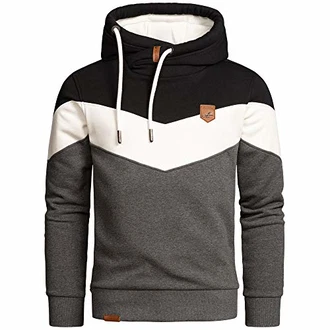 Amaci&Sons Herren Basic Kapuzenpullover Sweatjacke Pullover Hoodie Sweatshirt(4052) Schwarz/Weiß/Anthrazit Amaci&Sons Herren Basic Kapuzenpullover Sweatjacke Pullover Hoodie Sweatshirt(4052) Schwarz/Weiß/Anthrazit