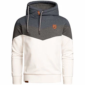 Amaci&Sons Herren Basic Kapuzenpullover Sweatjacke Pullover Hoodie Sweatshirt(4052)