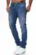 MERISH Jeans Herren Slim Fit Jeanshose Stretch Designer Hose Denim 1501 (32-32, 503-2 Blau)