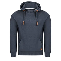 riverso Herren Kapuzenpullover RIVNiklas Regular Fit Hoodie Navy
