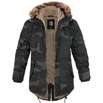 bw-online-shop Winterparka Fishtail mit Futter darkcamo