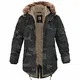 bw-online-shop Winterparka Fishtail mit Futter darkcamo - M