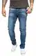 Indumentum Jeans Herren Slim Fit Hose Stretch Männer Jeans Hosen Herrenjeans Denim Herrenhose Mens Pant Stretchjeans Authentic-Look Blau IS-303 W32 L32