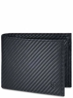 VON HEESEN® Geldbörse Herren mit RFID Schutz Schwarz VON HEESEN® Geldbörse Herren mit RFID Schutz Schwarz