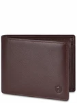 VON HEESEN® Geldbörse Herren mit RFID Schutz Braun