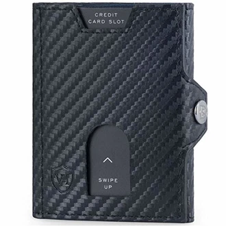 VON HEESEN® Slim Wallet mit Münzfach und RFID-Schutz