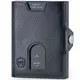 VON HEESEN® Slim Wallet mit XL Münzfach & RFID Schutz I Leder Geldbörse Herren klein I Mini Geldbeutel Damen Portmonee I Kartenetui Echtleder Karten Portemonnaie I Kreditkartenetui Schwarz