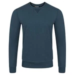 riverso Herren Pullover RIVPhillip Sweatshirt Basic Rundhals Sweater Pulli Langarm Regular Fit Einfarbig Blau/Navy (19400)