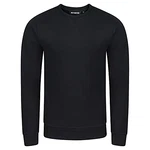 riverso Herren Pullover RIVPhillip Sweatshirt Basic Rundhals Sweater Pulli Langarm Regular Fit Einfarbig Schwarz (24000)