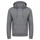 riverso Herren Kapuzenpullover RIVTheo Hoodie Sweatshirt Pullover Kapuze Kängurutaschen Regular Fit Einfarbig Baumwolle Grau M, Größe:M, Farbe:Grey Melange Standard 2 (23300)