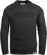 Grin&Bear Herren Crew Neck mit Design Rubber Zip schwarz M GEC541