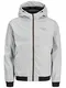 JACK & JONES Herren Jjeseam Hood Noos Jacke, Light Grey Melange, M EU