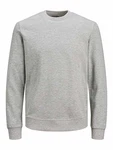 JACK & JONES Herren JJEBASIC Sweat Crew Neck NOOS 12181903 Grau