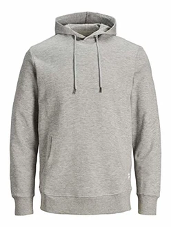 JACK & JONES Herren JJEBASIC Sweat Hood NOOS (12182537)