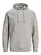 JACK & JONES Male Hoodie Sweat MLight Grey Melange