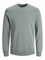 JACK & JONES Herren JJEBASIC Sweat Crew Neck NOOS 12181903 Sedona Sage