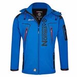 Geographical Norway Herren Softshell Funktions Outdoor Jacke im Bundle mit urbandreamz Beanie Royal