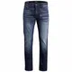 Herren Jack & Jones Comfort Fit Jeans Mike ORIGINAL JOS Mid Waist Reg Basic, Farben:Dunkelblau, Größe Jeans:32W / 32L
