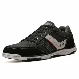 Herren Sportschuhe Laufschuhe Sneaker Atmungsaktiv Leichte Wanderschuhe Trainers Schuhe Größe 40-46 (Schwarzeasche, Numeric_43)