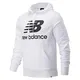 New Balance Essentials Stacked Logo Kapuzenpullover Herren weiß, M