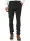 Indicode Herren Buckner Stoffhose mit 4 Taschen   Stretch Hose Herrenhose für Männer Black 38/32