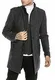 Redbridge Herren Mantel Winterjacke Classy Chic Jacke Transformable Grau M