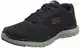 Skechers Herren Flex Advantage 4.0 Sneaker, Navy Leather Mesh Pu Trim, 43 EU