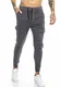 Red Bridge Herren Jogger Denim Cargo Hose Colored Jeans Jeanshose schmales Bein Grau W32 L32