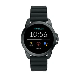 Fossil Touchscreen Smartwatch 5E. Generation Schwarz