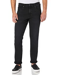 Herren Texas Slim Pants, Black Crow., 40W / 30L